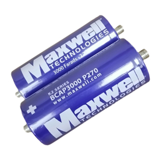 超級(jí)法拉汽車電容器2.7V3000F 體積60*138mm 3000F/2.7V串聯(lián)16V