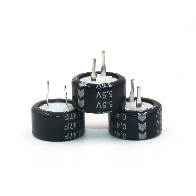 法拉電容5.5V0.47F 13.5*7.3mm 間距5mm C型 紐扣式 汽車專用電容