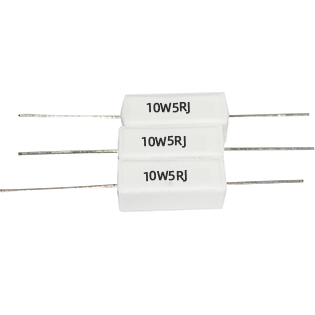 水泥電阻10W全系列 精度5% 陶瓷電阻10W5RJ/8RJ/10RJ水泥電阻封裝