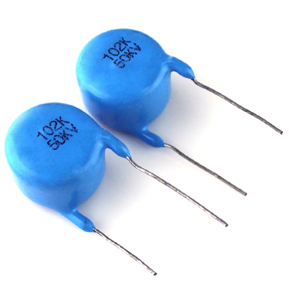 超高壓瓷片電容50KV102K 1000PF 片徑22mm 醫(yī)療設(shè)備 激光常用電容