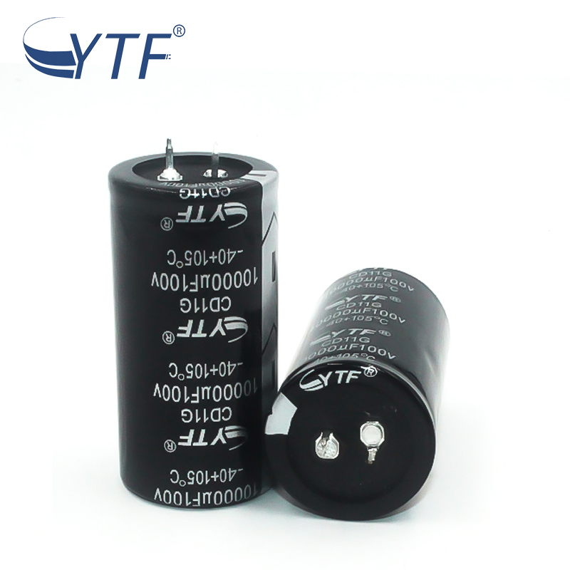 原裝牛角電容100V10000UF 35*100mm 電源電容10000UF/100V可制定直銷