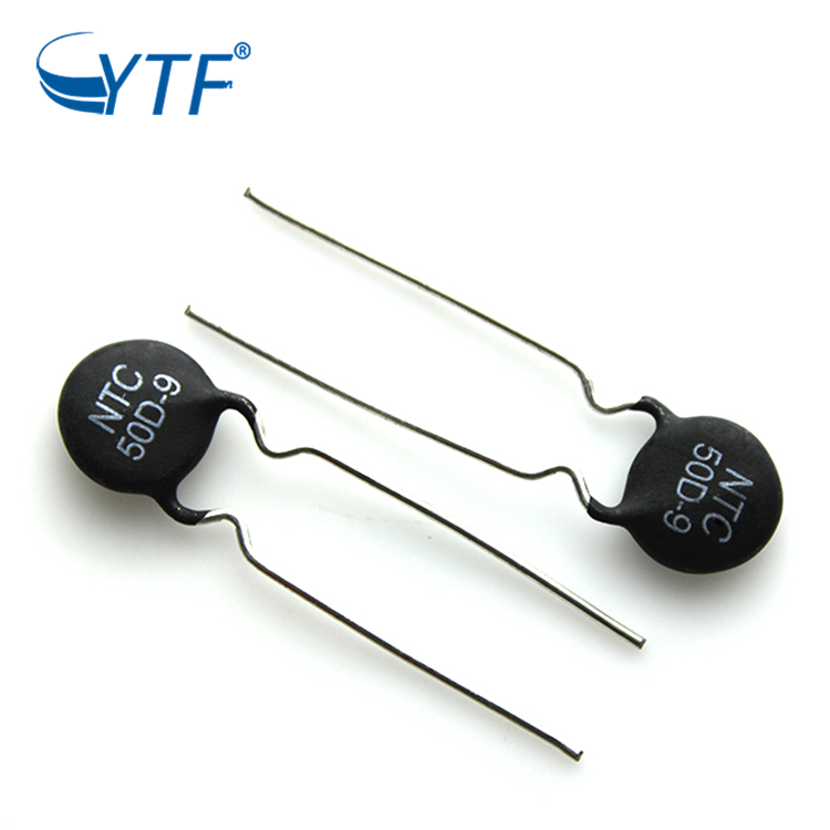 國(guó)產(chǎn)MF72-50D9 NTC負(fù)溫度熱敏電阻50D-9 直徑9mm 抑制浪涌電流