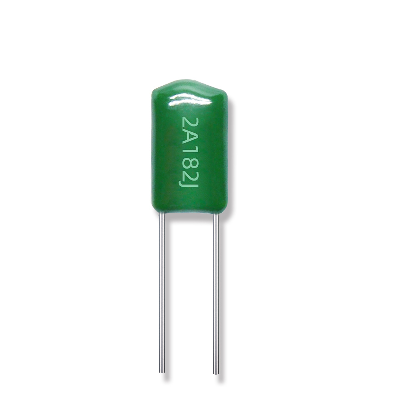 CL11滌綸電容2A182J 1.8NF ±5% 182J100V節(jié)能燈 箔 式 薄膜電容器